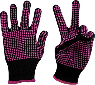 Heat Resistant Gloves Heat Gloves for Sublimation with Silicone Work Gloves Protection Glove