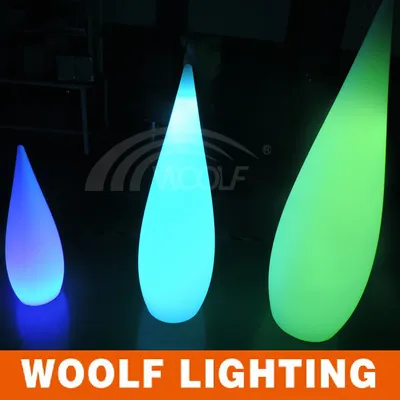 Modern Lights LED Indoor Outdoor Floor Lamp Water-Drop Lamp