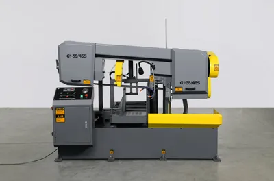 Semi Automatic Metal Cutting Band Inclination Band Sawing Machine G Series