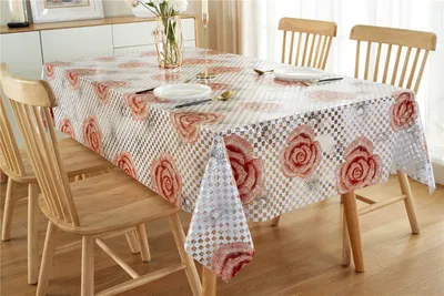 XHM Factory Elegant 3D Lace PVC Oilproof Tablecloth/Tablecover Wedding Decorations Table Runner