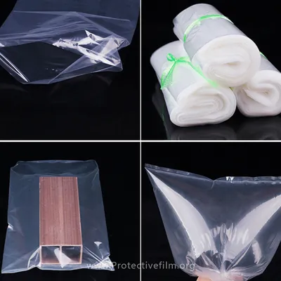 PE Flat Bag Polyethylene LDPE HDPE Bag OEM Plastic Bag
