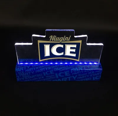 Plexiglass Solid Frosted Clear Acrylic Display Cube Brand Logo Block