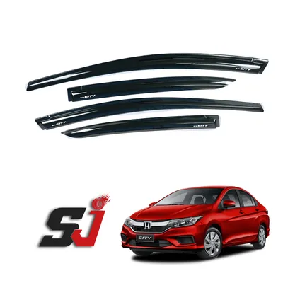 Factory Wholesale Car Accessories Vent Shield Sun Rain Visor Wind Deflector for 2015-2020 City