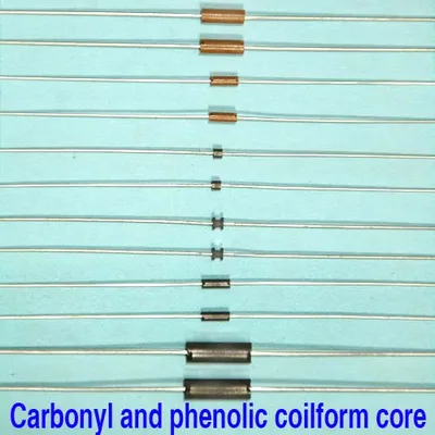 RF. Carbonyl Iron and Phenolic Chokes Coilform Core