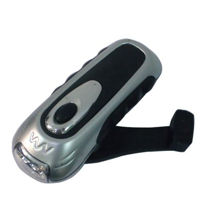 Rechargeable LED Hand Crank Flashlight