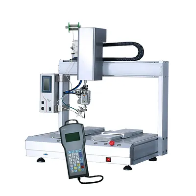 Bench-Top Soldering Robot with Auto Solder Feeder and Automatic Soldering Station Machine