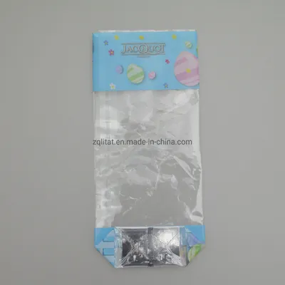 Cellophane Flat Bottom Gusset Clear OPP Plastic Square Block Flat Bottom Bags