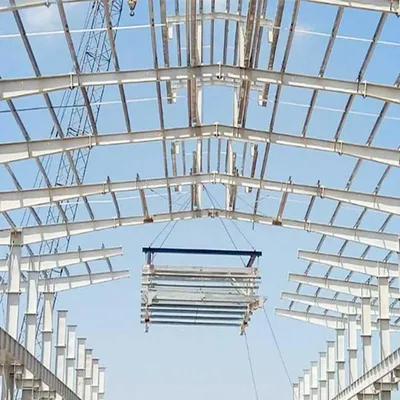 Safe Durable Fast-Built Prefabricated Steel Structure Workshop&Plant