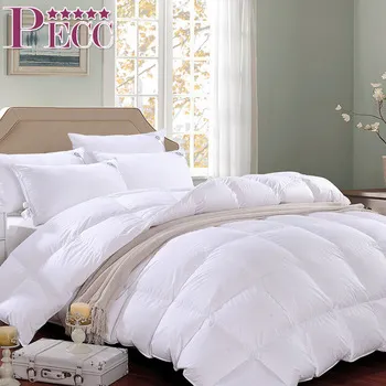Goose Down Filling Blanket Single King Size Feather Cotton Comforter