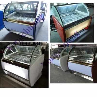 Approval Ice Cream Popsicle Display Freezer with French Tecumseh Compressor