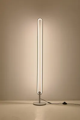 Home Lighting Aluminum Simple Tube Standing LED Floor Lamp