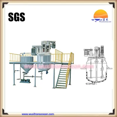 High Speed Disperser Helix Agitator Frame Mixer with PTFE Scraper