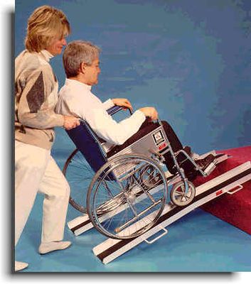 Wheelchair Ramp/Aluminum Ladder