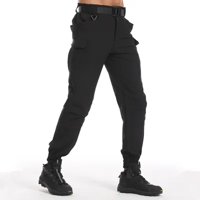 Esdy Qucik-Drying Stretchs Trousers Outdoor Tactical Men Cargo Pants