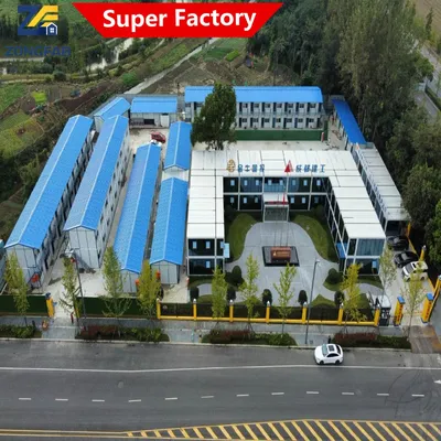 Well Decorated Equipped Modern Commerical Permanant Construction Office Detachable Assembly Prefab Prefabricated Container Building Housing