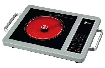 2200W Traditional Style Portable Horizontal Cheapest Infrared Cooker Electric Ceramic Cooktop with Handles