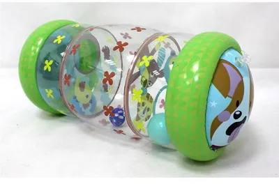 Educational Baby Crawl Roller Inflatable Bell Toy for Infant Development
