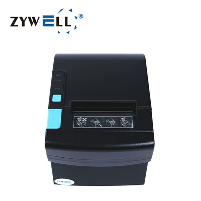POS Printer Paper Thermal Bluetooth Printer for Android Ios Mobile Phones Zywell 80mm Printer