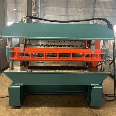 Lifetime Service Direct Factory Hot Sale Galvanized Steel Metal Roof/Roofing Sheet Double Layer Profile Cold Making Roll Forming Machine