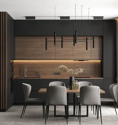 Professional Fully Customized Wood Kitchen Cupboards Set Laminated Finish Wood Kitchen Cabinets Units