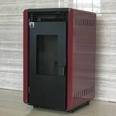 Freestanding Wood Pellet Stove Burning High Efficiency Smokeless with Remote Control