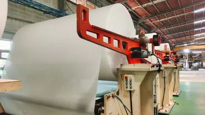 White Tissue Mother Rolls Soft Toilet Paper