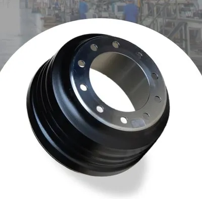 Casting Iron Steel Shell Heavy Tractor/Dump Truck Durable Composite Brake Drum 000096864-5