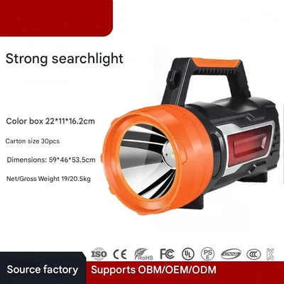 Ultra Bright High Power Searchlight for Outdoor Adventures LED Flash Light