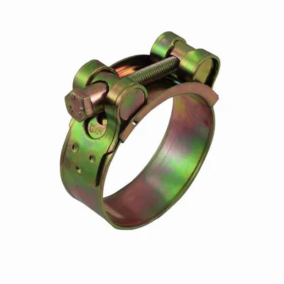 Heavy Duty European Type Single Bolt Hose Clamps