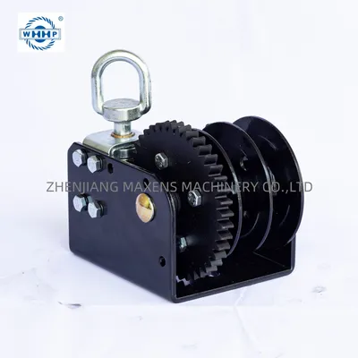 Worm Gear Winch (H-2000) , Cable/Strap Optional, Single or Split H-2000