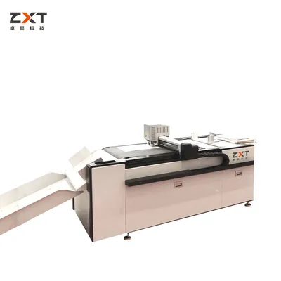 Zxt Sticker Self Adhesive Vinyl Paper PVC Kt Foam Board Cardboard Printed Blank CNC Positioning Camera Cutting Plotter Cut Machine Advertising Proofer