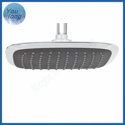 20cm Square Plastic Overhead Shower Bathroom ABS Ducha
