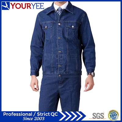 Affordable Workwear Jeans High Quality Uniform Suit (YMU123)