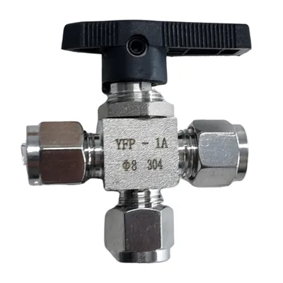 Compact 3-Way Ball Valve Space-Saving Design