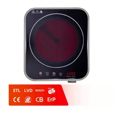 Digital Single Burner Ceramic Stove for Efficient Cooking