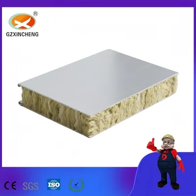 Premium Fireproof Composite Board Rock Wool Sandwich Panel