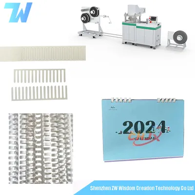 Notebook Paper Fixed Ring Die Cutting Machine
