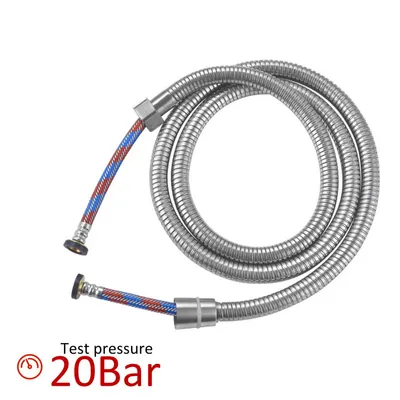 High Pressure Stainless Steel Bathroom Flexible Flex Metal Shower Accessories Shower Hose PVC Hose for Shower Bidet