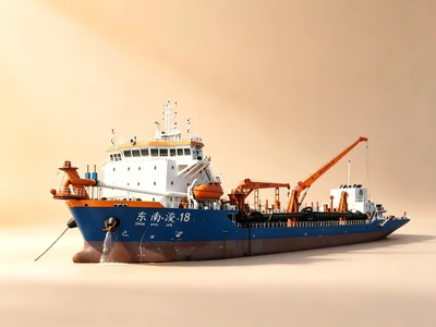 Reliable Hybrid Trailing Suction Hopper Dredger with Pump & Motor for River Estuary & Offshore Dredging Works