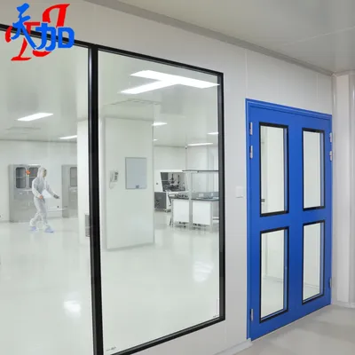 High-Performance Modular Cleanroom System with ISO 9001 Certification for Sterile Facilities