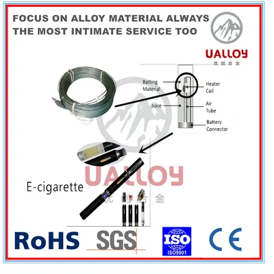 0.1mm-0.8mm 0cr21al4 Heating Wire for Hair Dryer