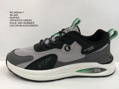 Men High Quality Soft Running Sports Shoes with PU Upper in Stock