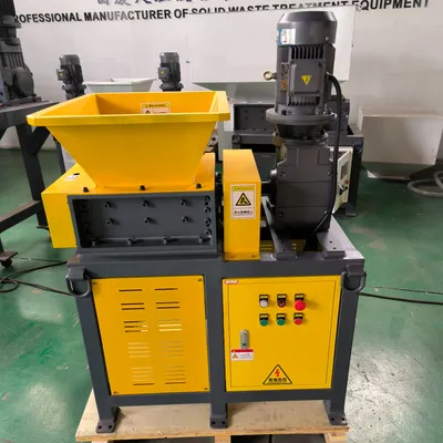 New Type Shredder Machines Double Shaft Shredder for Garbage Recycling Equipment