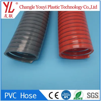High Pressure Wear Resistant PVC Flexible Helix Suction Hose for Sand
