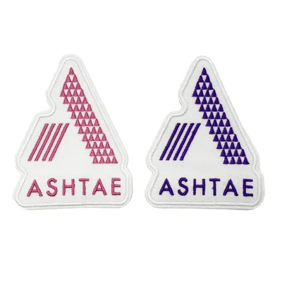 Round Woven Embroidery Label Patch for Home Use From Guangdong