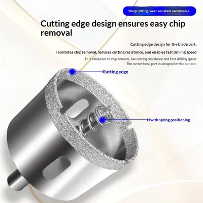 Spring Positioning Drill for Tile Marble Glass