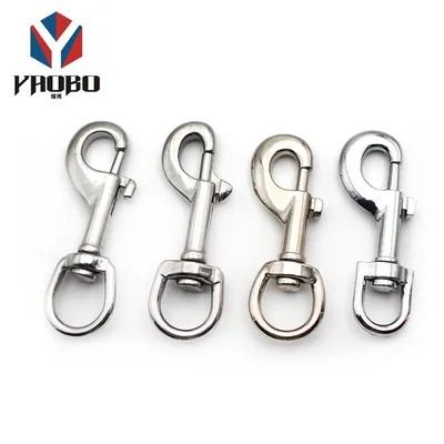 Premium Custom Silver Snap Hooks for Bags & Accessories