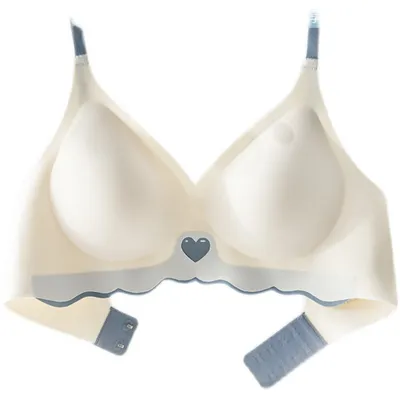 Seamless Thin Women's Bra Anti-Sagging Wire-Free Teenage Bra