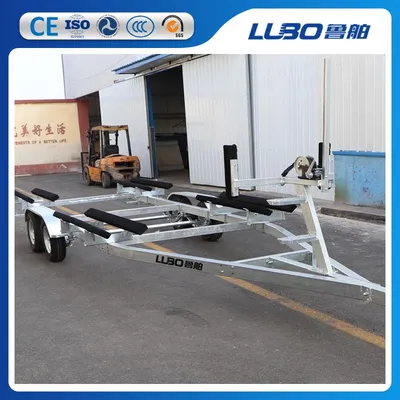 26FT Fontoon Trailer Boat Trailer