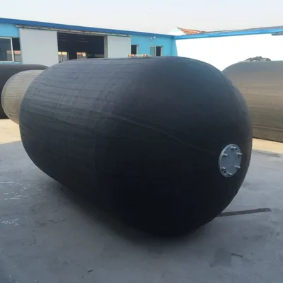 ISO17357 Inflatable Marine Floating Sling Pneumatic Rubber Fender for Boat Dock